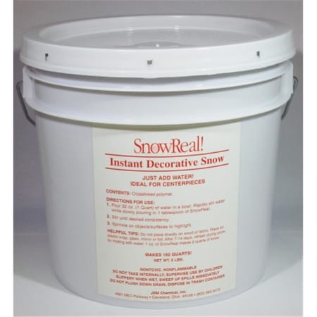 Jrm Chemical Snow Real 5 lb pail Instant Decorative Snow SR-05